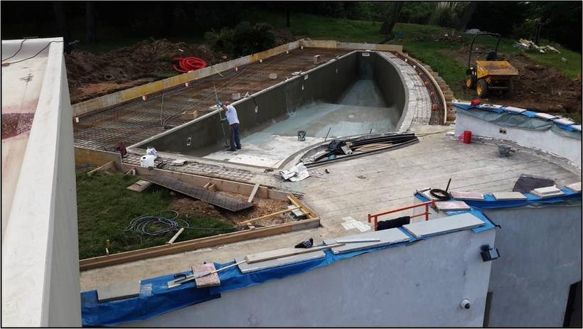 Projet Mougins — chantier