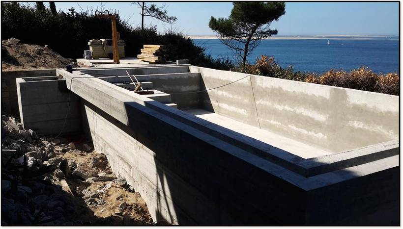 Projet Pyla-sur-Mer — chantier