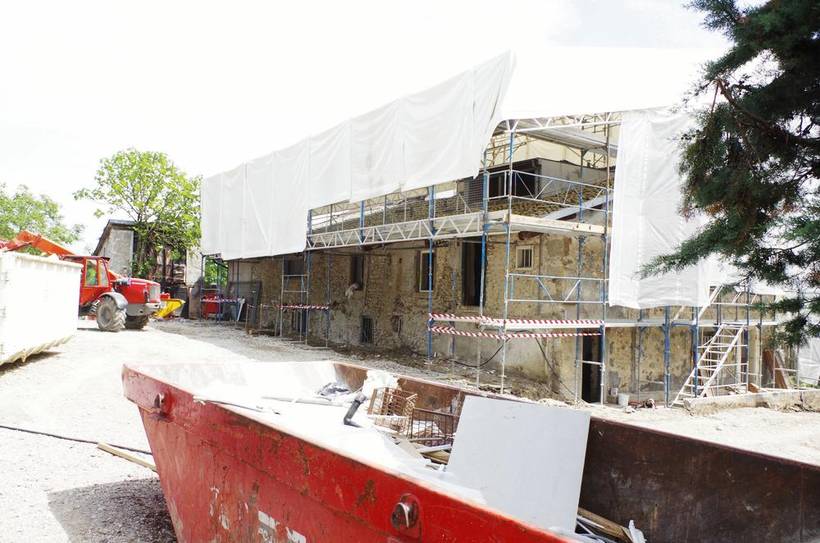 Projet de rénovation Vandœuvres — chantier