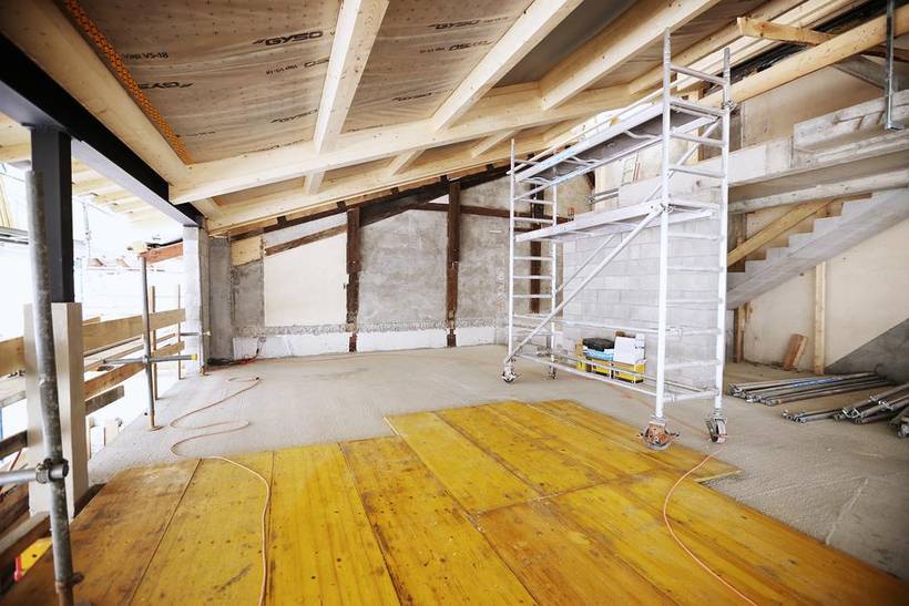 Projet de rénovation Vandœuvres — chantier