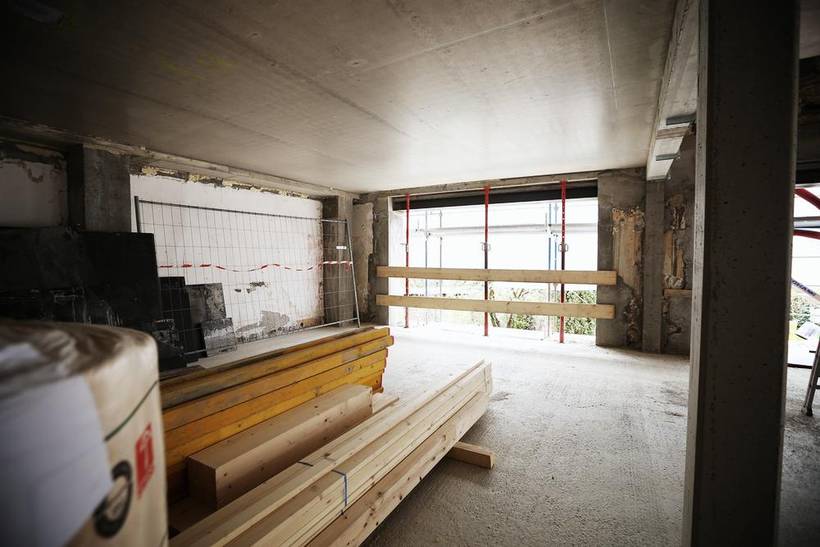 Projet de rénovation Vandœuvres — chantier
