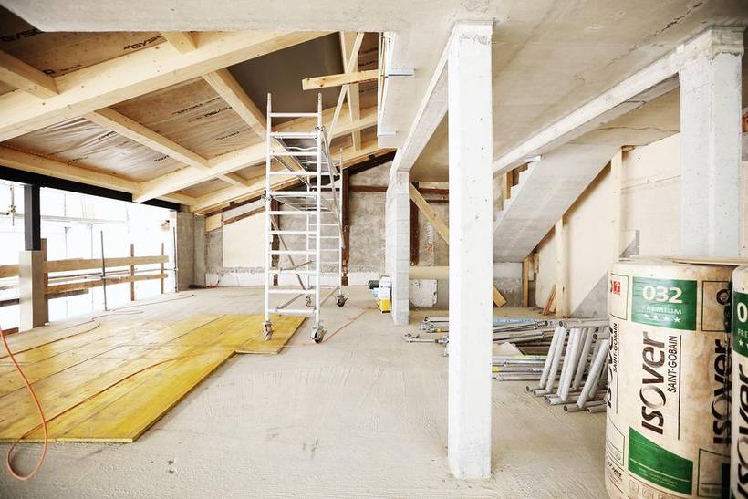 Projet de rénovation Vandœuvres — chantier