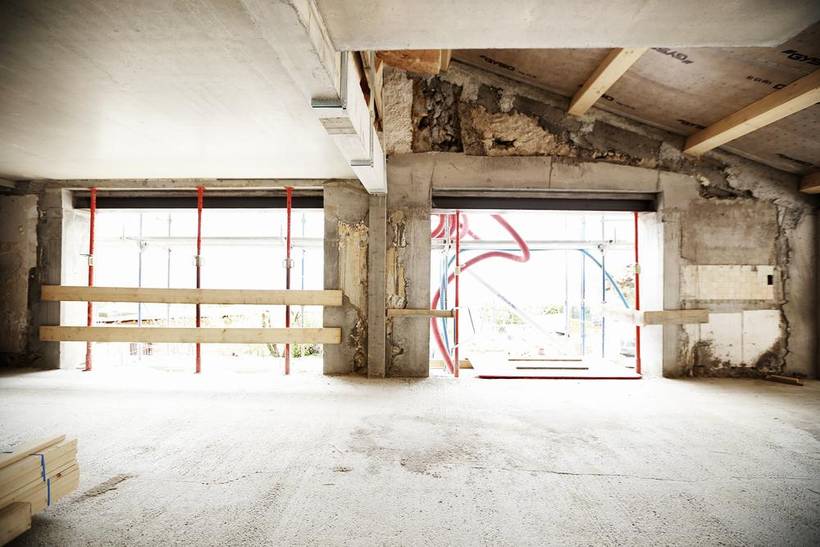 Projet de rénovation Vandœuvres — chantier