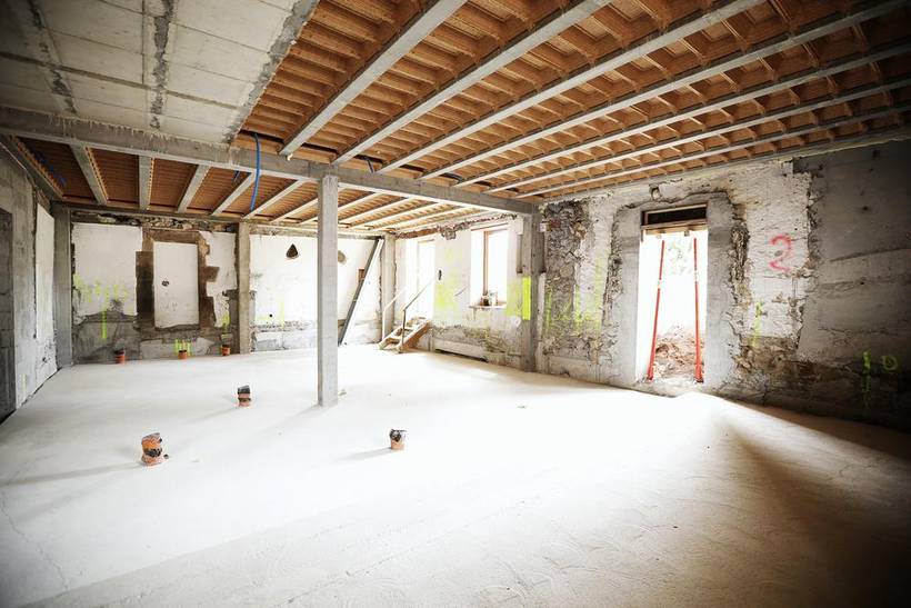 Projet de rénovation Vandœuvres — chantier