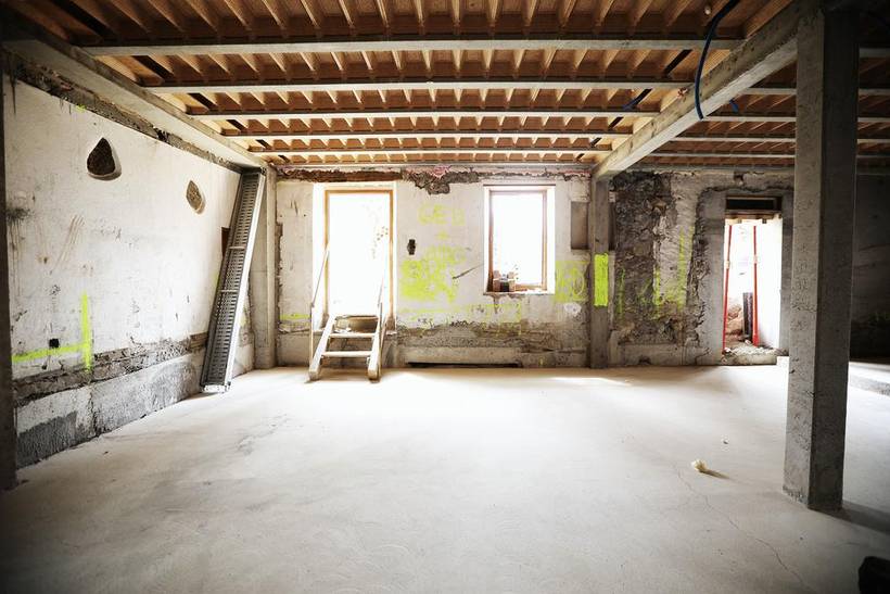 Projet de rénovation Vandœuvres — chantier