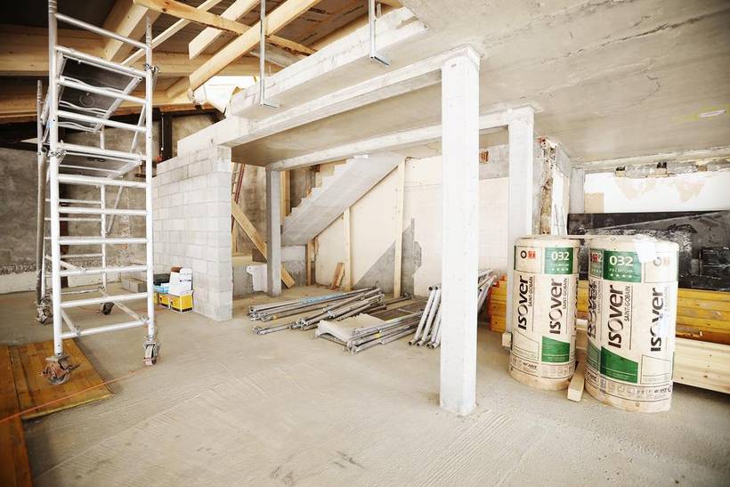 Projet de rénovation Vandœuvres — chantier